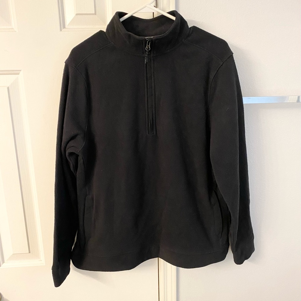 All in motion mens Black Quarter-Zip Pullover